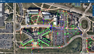 Underground utility maps as depicted in SiteMap