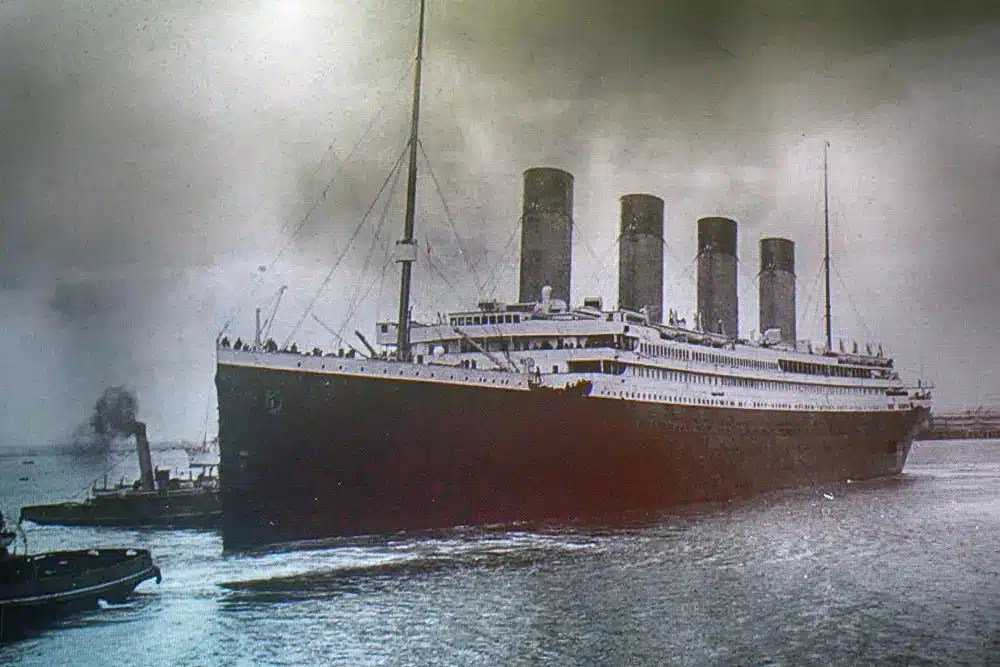 Titanic Ship at Dock