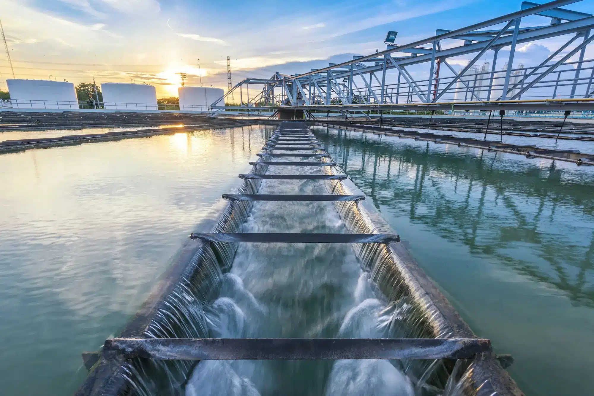 waste water treatment plant