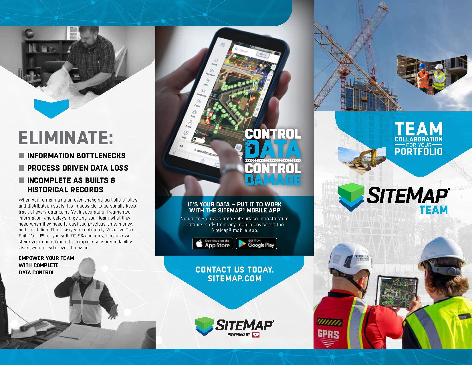 SiteMap Teams Trifold