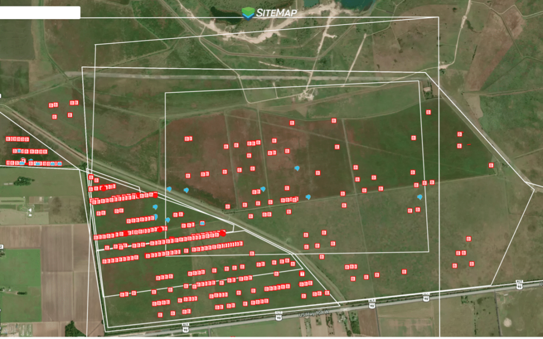 How SiteMap® Utility Mapping Safeguarded the Replacement of Connector Lines on a 1,200-Acre Solar Farm