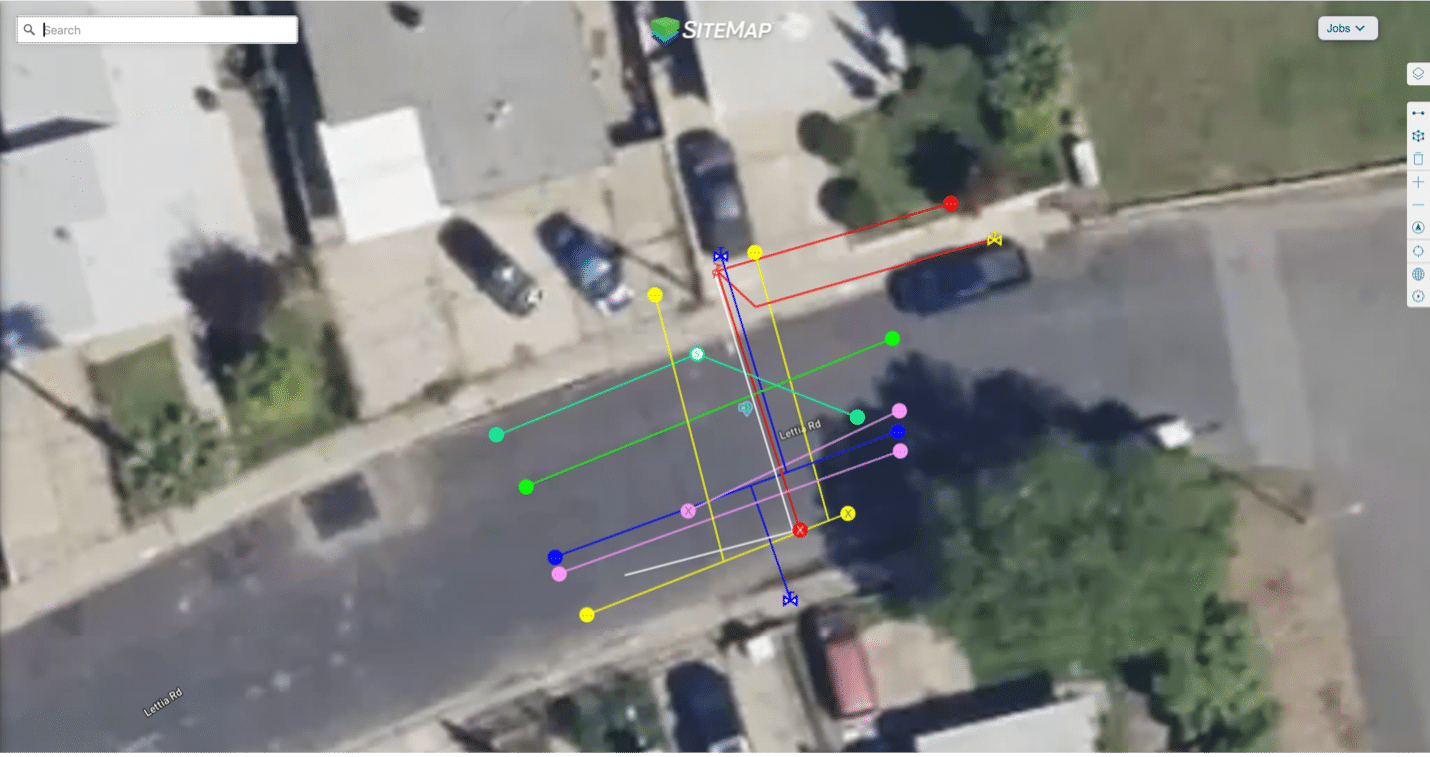 SiteMap® Ensures Safe Trenching in California Neighborhood