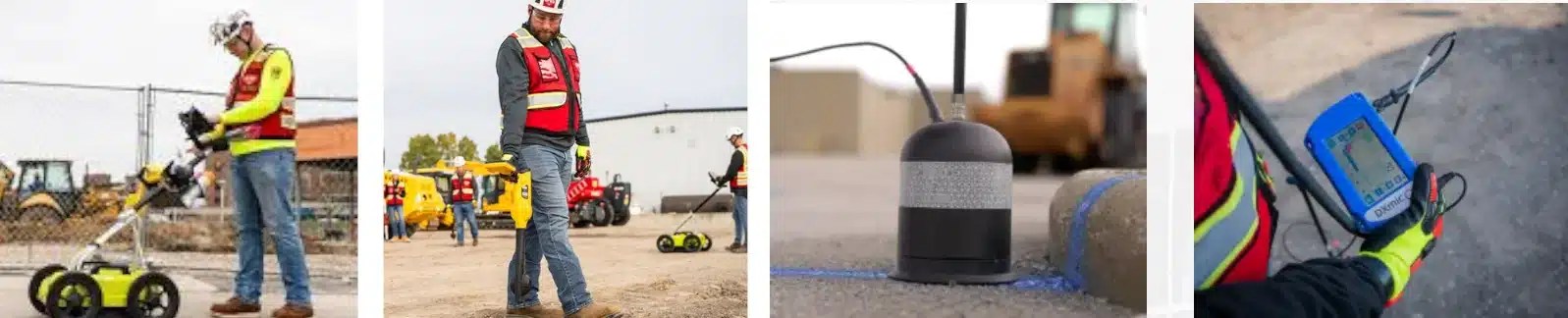 Underground utility locating equipment